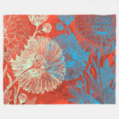 Cobertor De Velo Blanket ArteMix N10 フリースブランケット (正面(横))