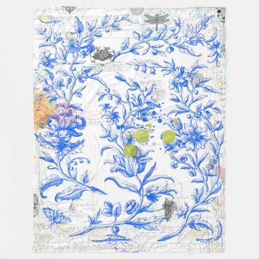 Cobertor De Velo Blanket ArteMix N38 フリースブランケット (正面)
