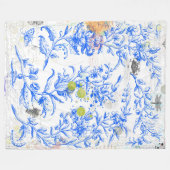 Cobertor De Velo Blanket ArteMix N38 フリースブランケット (正面(横))