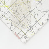 Cobertor De Velo Blanket ArteMix N38 フリースブランケット (角)