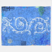 Cobertor De Velo Blanket ArteMix N40 フリースブランケット (正面(横))