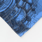 Cobertor De Velo Blanket ArteMix N40 フリースブランケット (角)