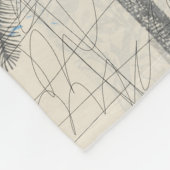 Cobertor De Velo Blanket ArteMix N41 フリースブランケット (角)