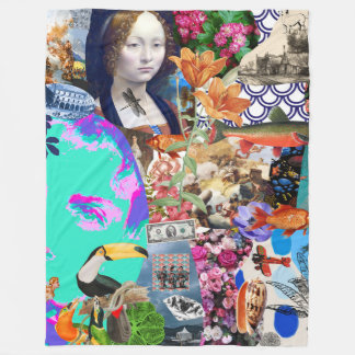 Cobertor De Velo Blanket ArteMix N61 フリースブランケット
