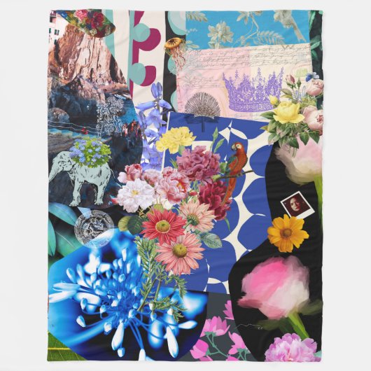 Cobertor De Velo Blanket ArteMix N62 フリースブランケット (正面)
