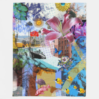 Cobertor De Velo Blanket ArteMix N63 フリースブランケット