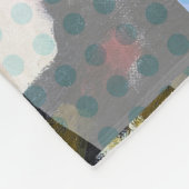 Cobertor De Velo Blanket ArteMix N63 フリースブランケット (角)
