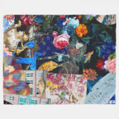 Cobertor De Velo Blanket ArteMix N64 フリースブランケット (正面(横))
