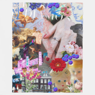 Cobertor De Velo Blanket ArteMix N66 フリースブランケット