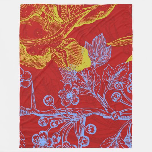 Cobertor De Velo Blanket ArteMix N6 フリースブランケット (正面)