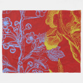 Cobertor De Velo Blanket ArteMix N6 フリースブランケット (正面(横))
