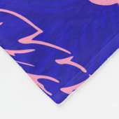 Cobertor De Velo Blanket ArteMix N7 フリースブランケット (角)