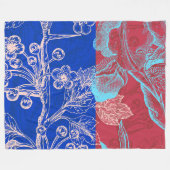 Cobertor De Velo Blanket ArteMix N8 フリースブランケット (正面(横))