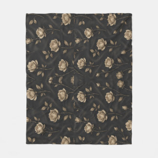 Cobertor Floral em design フリースブランケット