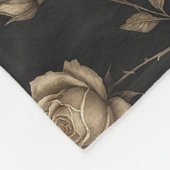 Cobertor Floral em design  フリースブランケット (角)