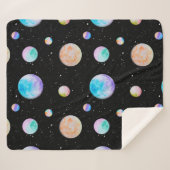 Cobertor Linha Galáxia de Tinta シェルパブランケット (正面(横))