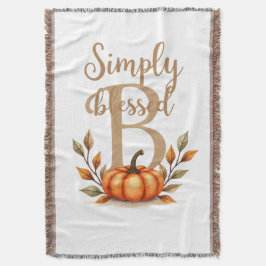 Cobertor "Simply Blessed" スローブランケット