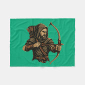 Cobertor ZORRO フリースブランケット (正面(横))