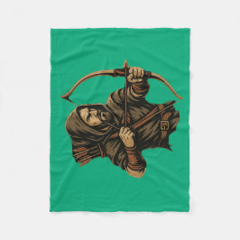 Cobertor ZORRO フリースブランケット