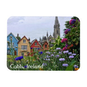 Cobhのアイルランドのカラフルなアジサイの磁石 マグネット