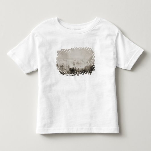 Cobh港、コルク、アイルランド トドラーTシャツ (正面)