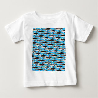 CobiaPattern9ksBlue.jpg ベビーTシャツ