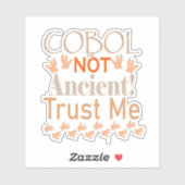 COBOLは古代のものではない - レガシーコード、現代の力 シール (シート)