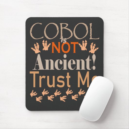 COBOLは古代のものではない - レガシーコード、現代の力 マウスパッド (マウス)