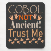 COBOLは古代のものではない - レガシーコード、現代の力 マウスパッド (正面)