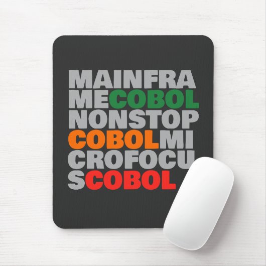 COBOLプラットフォーム - Mainframe、MicroFocus、NonStop マウスパッド (マウス)