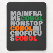 COBOLプラットフォーム - Mainframe、MicroFocus、NonStop マウスパッド (正面)
