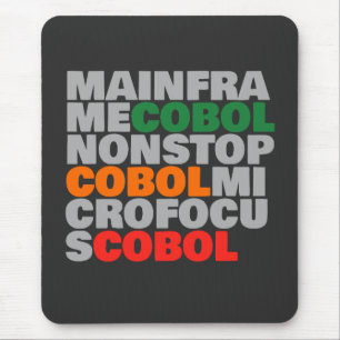 COBOLプラットフォーム - Mainframe、MicroFocus、NonStop マウスパッド