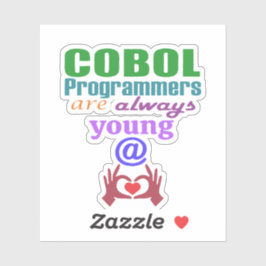 Cobolプログラマーはいつだって若々しい シール