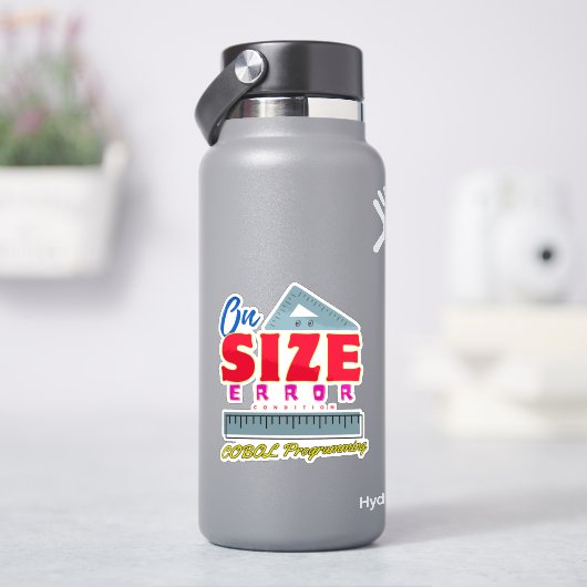 Cobolプログラミングにおけるサイズエラー条件 シール (HydroFlask)