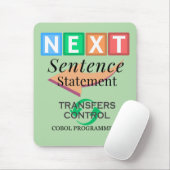 CobolプログラミングにおけるNext Sentence文 マウスパッド (マウス)