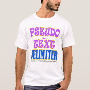 Cobolプログラミングの疑似文字区切り記号 Tシャツ