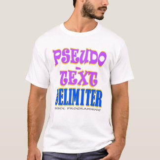 Cobolプログラミングの疑似文字区切り記号 Tシャツ