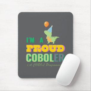 Cobolプログラミングを学び、自慢しよう マウスパッド
