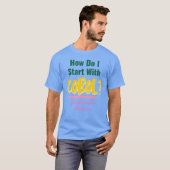 Cobolプログラミングコード入門Tシャツ Tシャツ (正面フル)