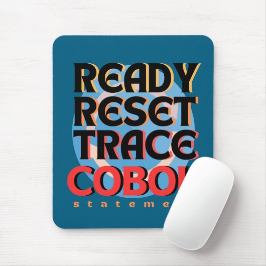 Cobolプログラミングリセットトレース マウスパッド (マウス)