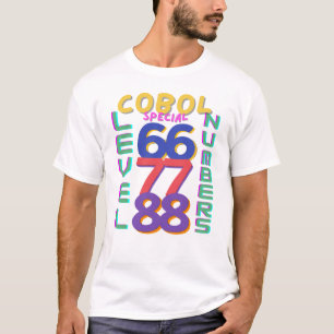 Cobolプログラミング特殊レベル番号 Tシャツ