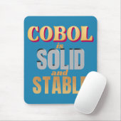 COBOLプログラミング言語は強くて安定している マウスパッド (マウス)