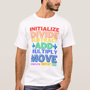 COBOLプログラミング言語基本動詞 Tシャツ