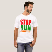 CobolプログラミングSTOP RUN文 Tシャツ (正面フル)