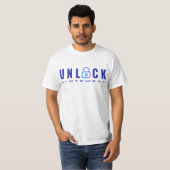 CobolプログラミングUNLOCK文 Tシャツ (正面フル)