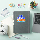 COBOL言語を話すために生まれた シール (iPadカバー)