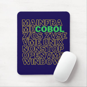 COBOL言語オペレーティングシステムプラットフォーム マウスパッド