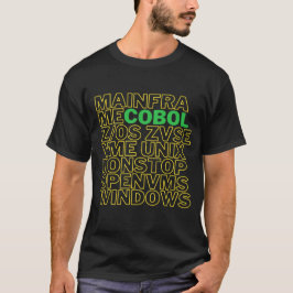 COBOL言語オペレーティングシステムプラットフォーム Tシャツ