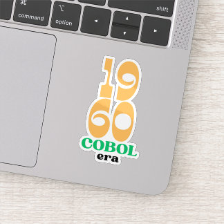 Cobol 1960 Era The Birth of Legacy Code Sticker シール
