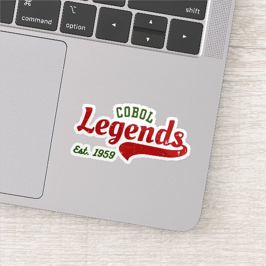 COBOL Legends Est. 1959 – A Retro Tech Sticker シール (詳細)